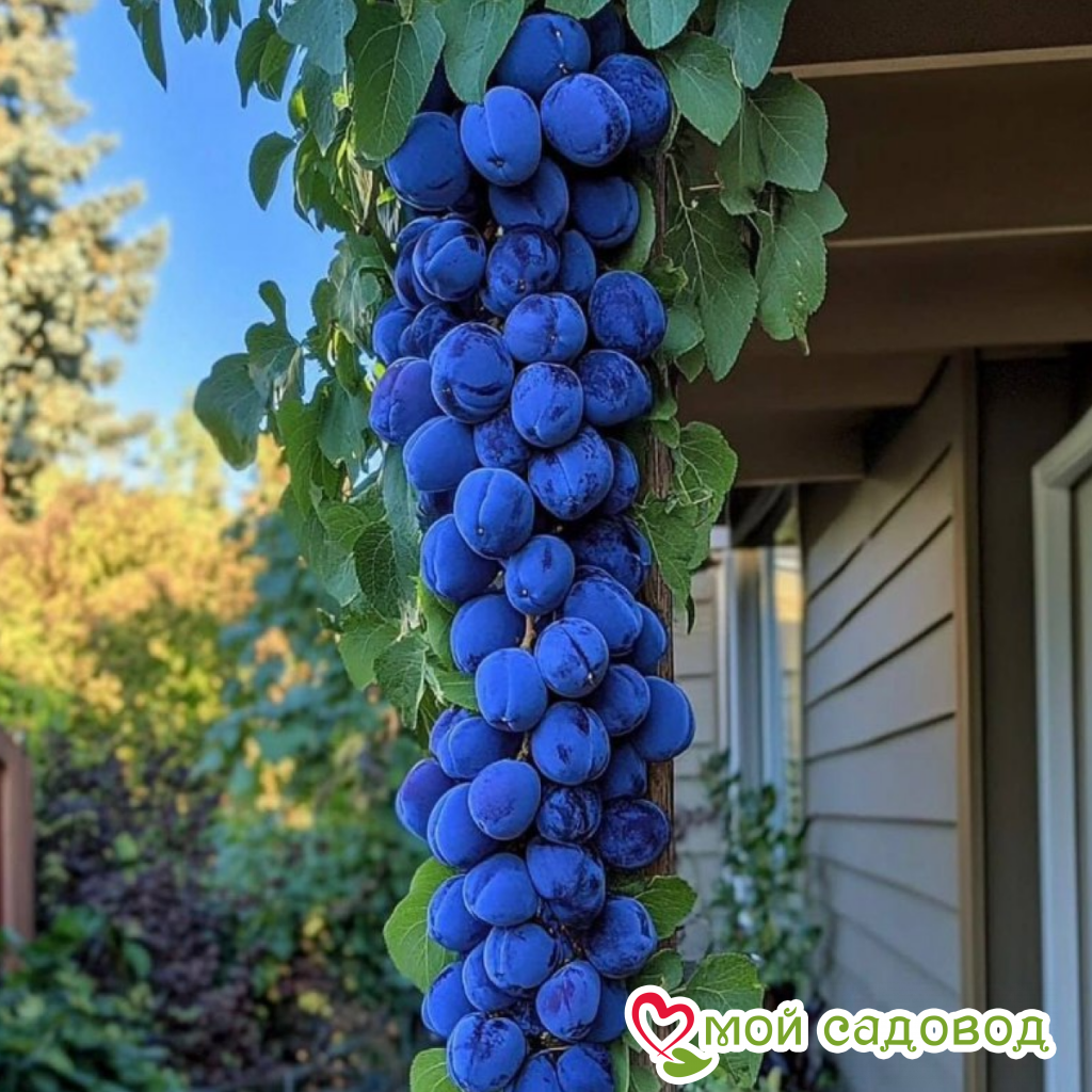 Слива Оленька колоновидная